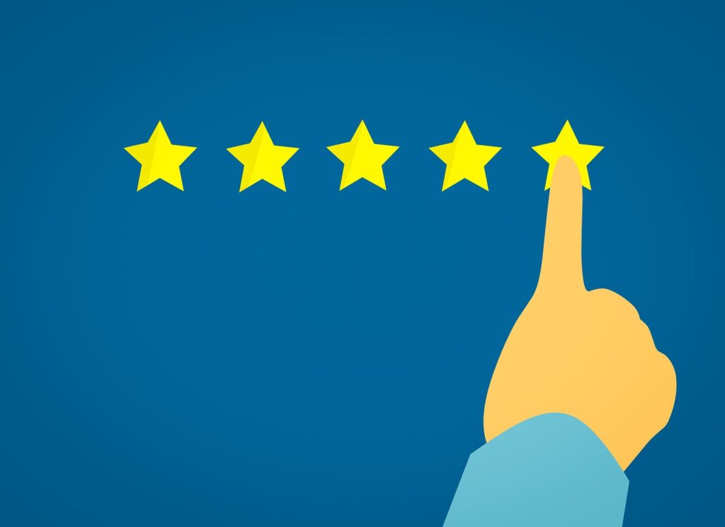 5 stars, A great web design company has great reviews!