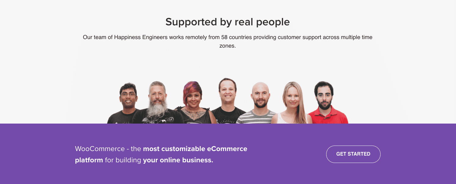 WooCommerce offers more specialized customer service in order to keep clients informed